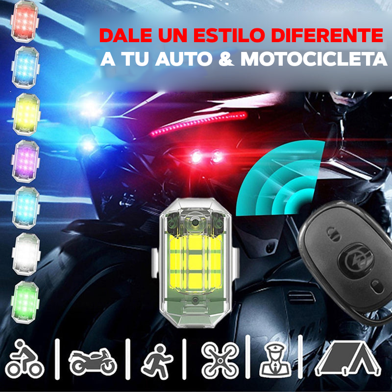 Luz estroboscópica de vehiculo multicolor - BIG LED™