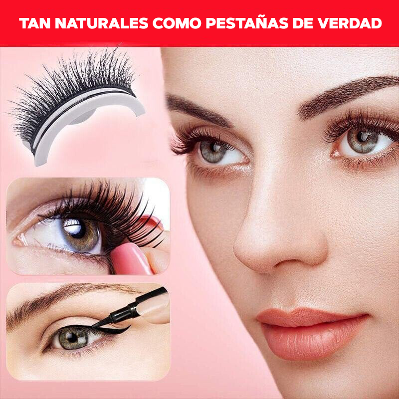 Pestañas autoadhesivas reutilizables - EYELASHES™