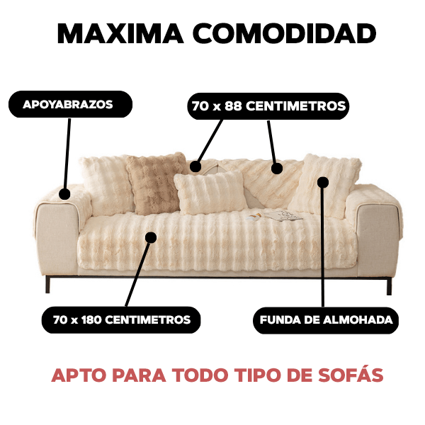 Cobertor de sofa premium - Soft™