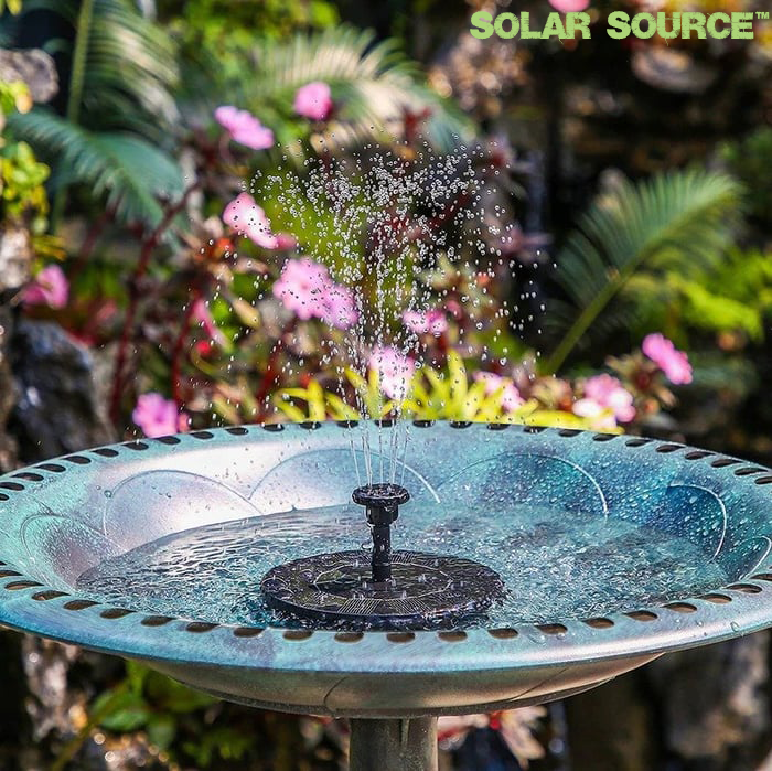 Fuente solar de jardín - Solar Source™