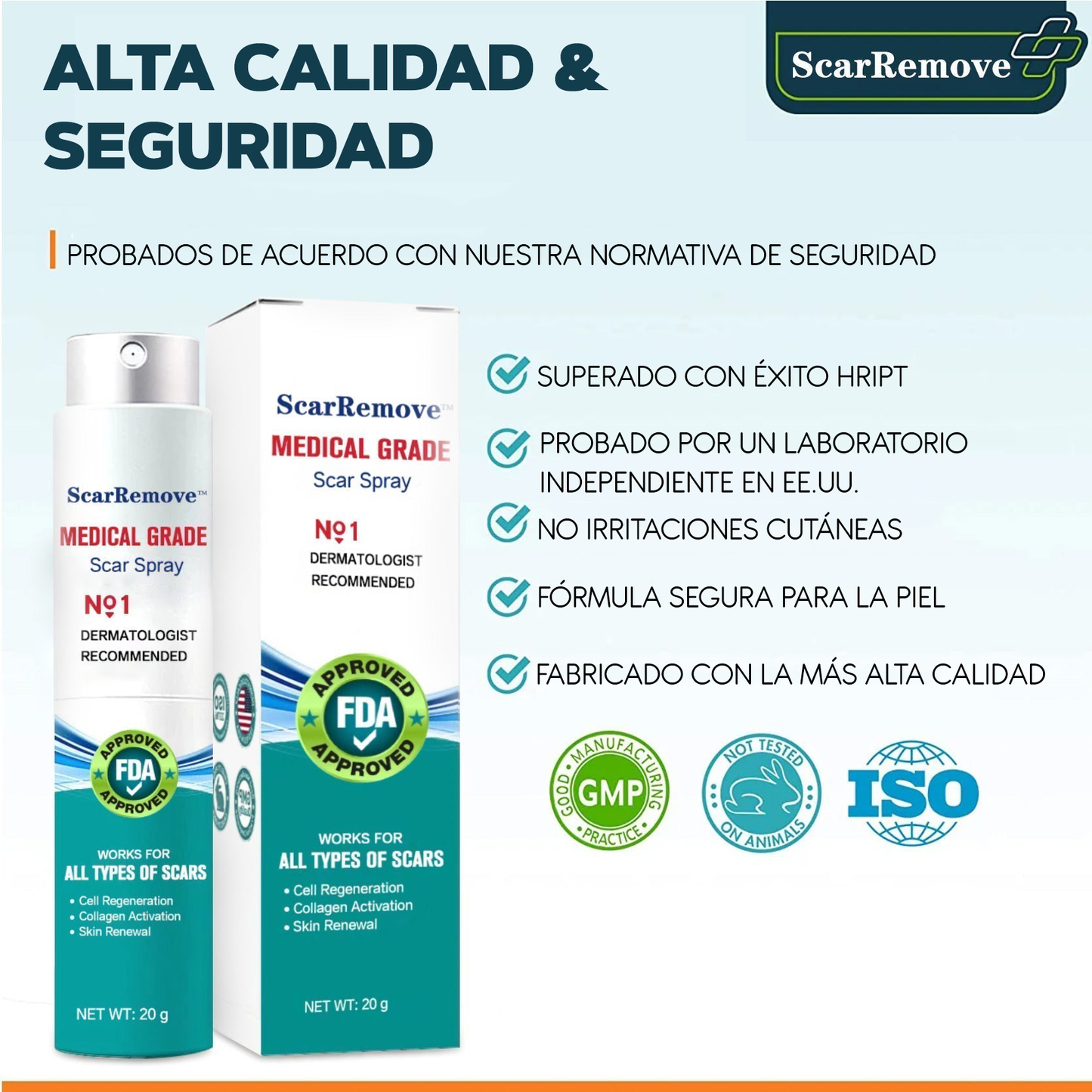 Spray para cicatrizes - ScarRemove™