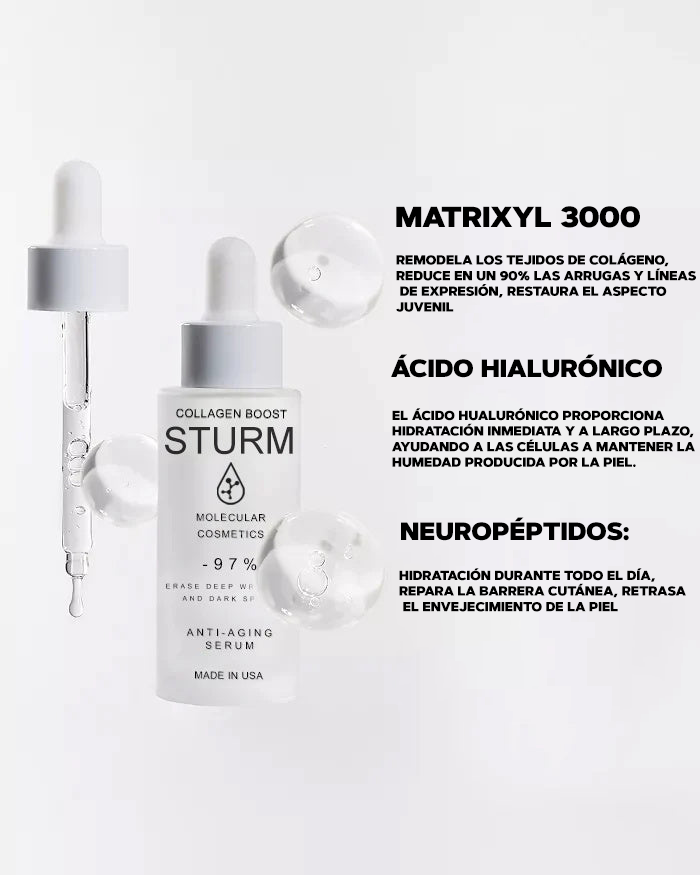 Serum anti-envejecimiento acido Hialuronico - STURM®