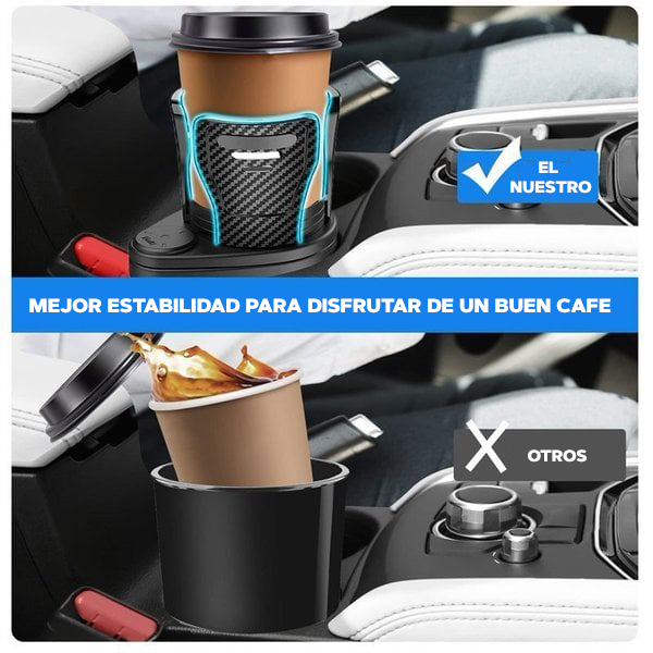 Organizador de vasos para auto - 360Car™