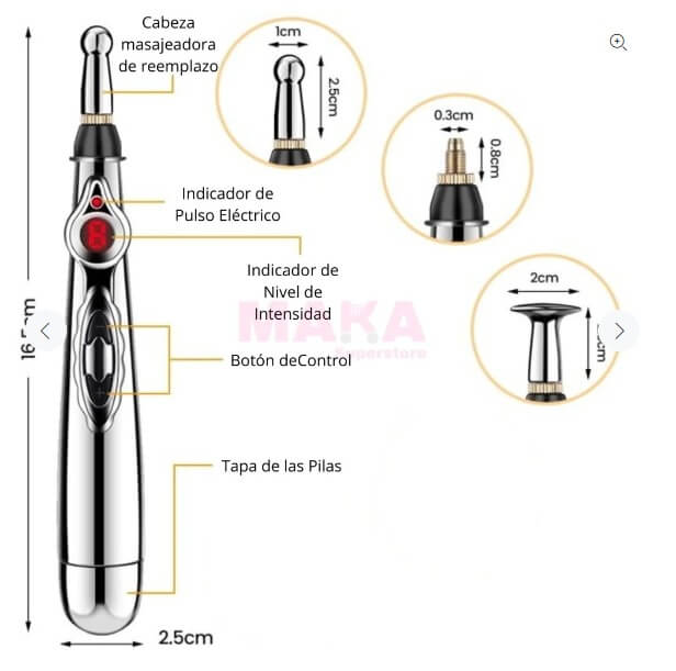 Lapiz Acupuntura Eléctrico