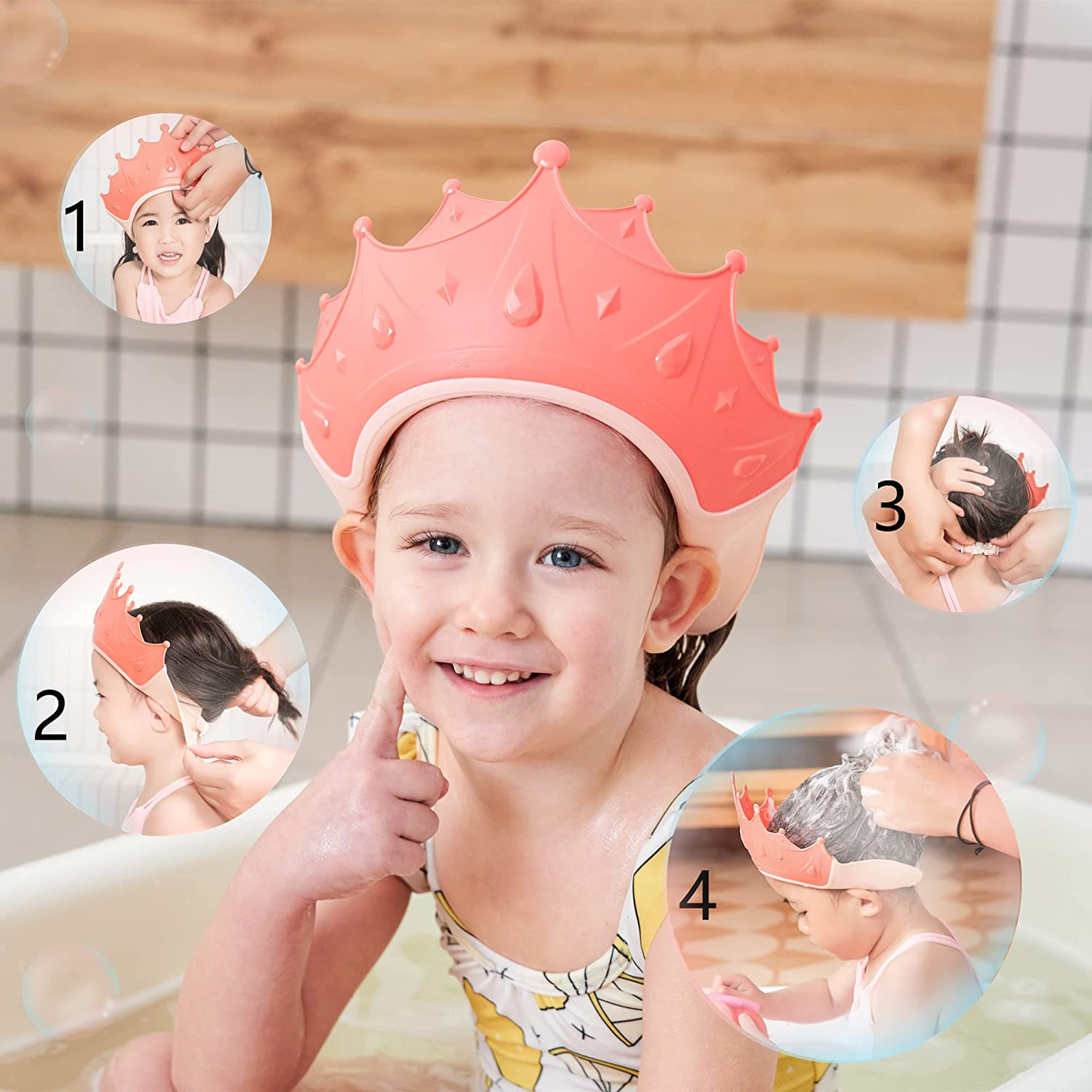 Gorro para baño de Bebé - Baby Cup™