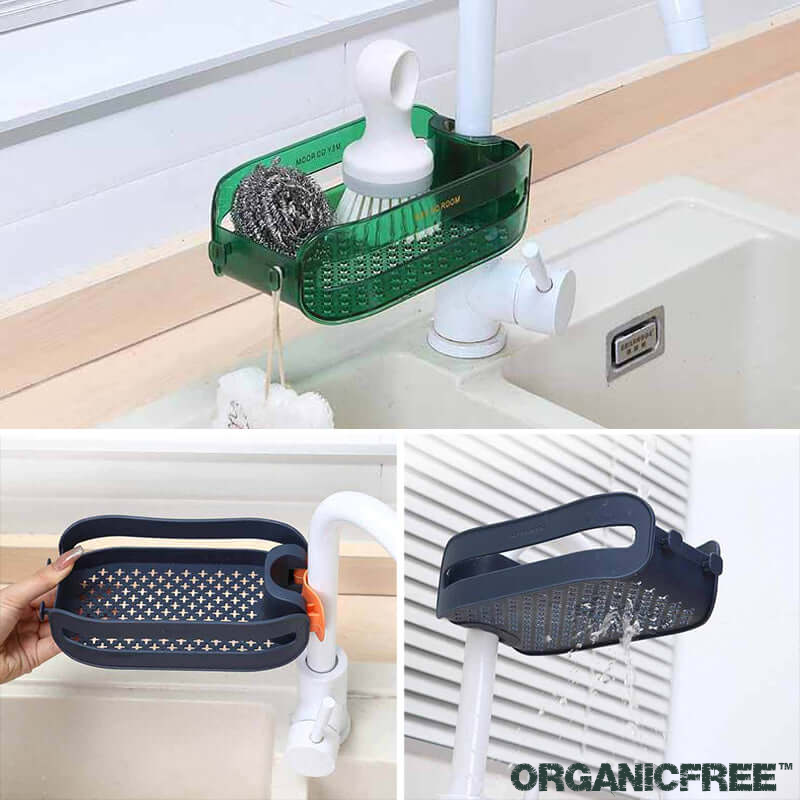 Organizador de fregadero 2 en 1 para el hogar - ORGANIC FREE™