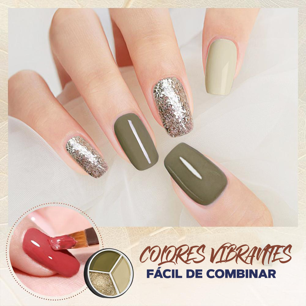 Paleta de Colores Premium para uñas - ThreeColors™