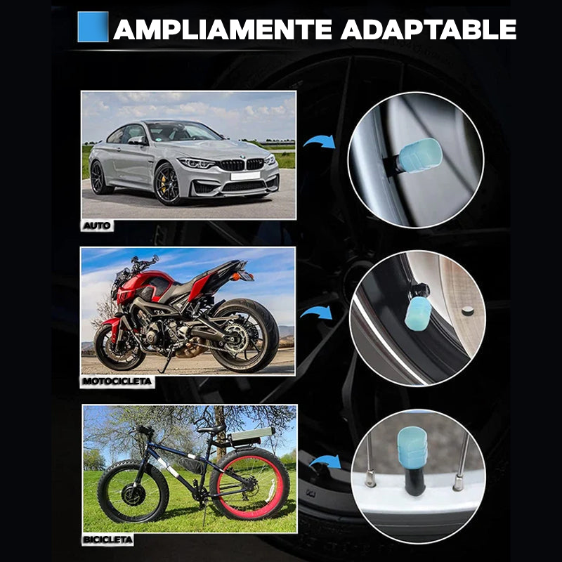 TAPA NEUMATICO FLUORESCENTE - LIGHT TIRES™