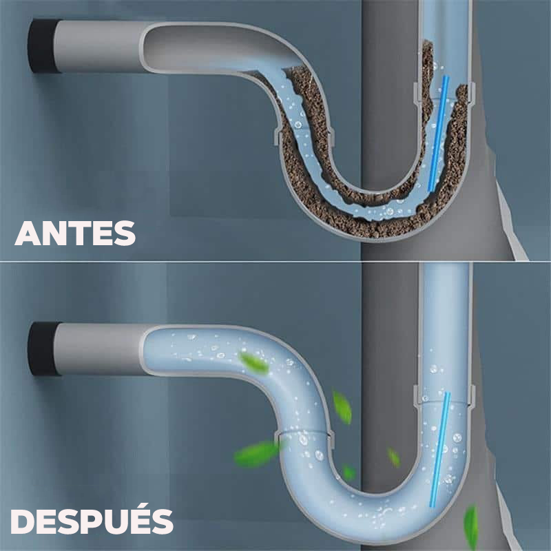 Pastillas limpiadoras de drenaje - Clean Tube™