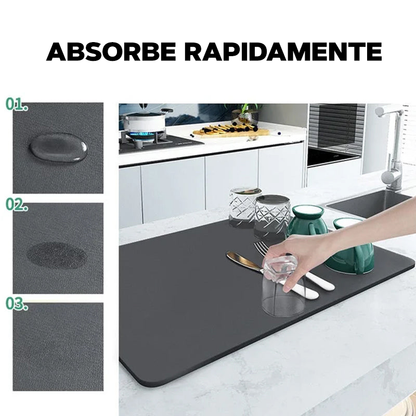 Alfombrilla super absorbente de cocina - SuperDry™