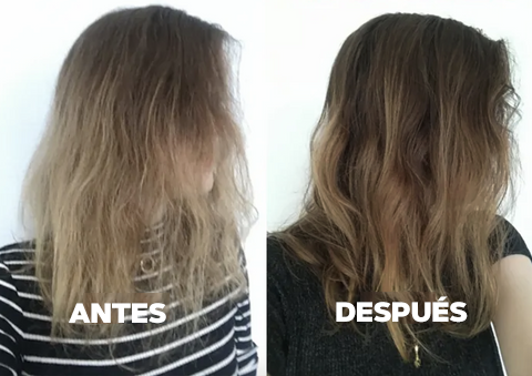 Barra de champú para oscurecer el cabello negro - HairMax™