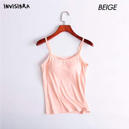 Camiseta con sujetador incorporado - INVISIBRA™