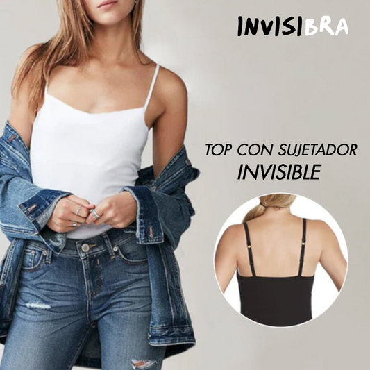 Camiseta con sujetador incorporado - INVISIBRA™