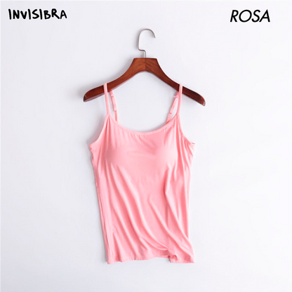 Camiseta con sujetador incorporado - INVISIBRA™