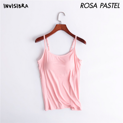 Camiseta con sujetador incorporado - INVISIBRA™