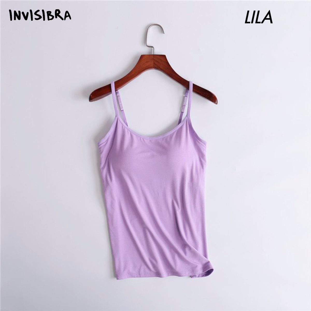 Camiseta con sujetador incorporado - INVISIBRA™