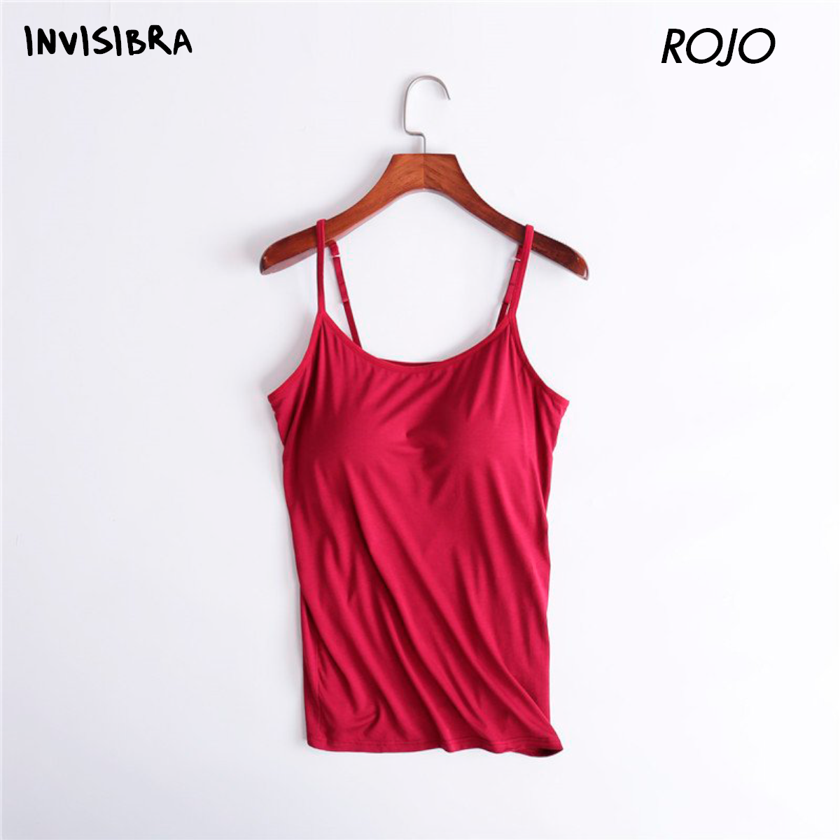 Camiseta con sujetador incorporado - INVISIBRA™