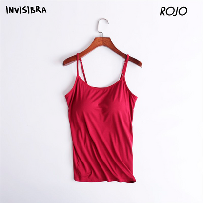 Camiseta con sujetador incorporado - INVISIBRA™