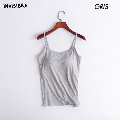 Camiseta con sujetador incorporado - INVISIBRA™