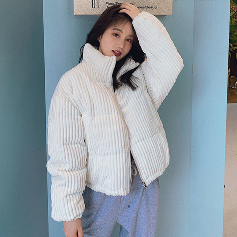 Nueva Chaqueta corta de pana Fashion