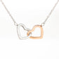 Para mi Esposa | Collar de Corazones entrelazados de Plata