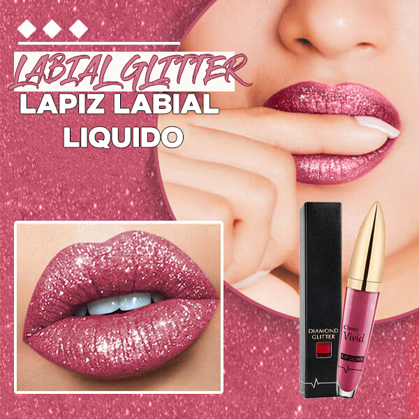 Lápiz labial glitter de larga duración - GLITTER™