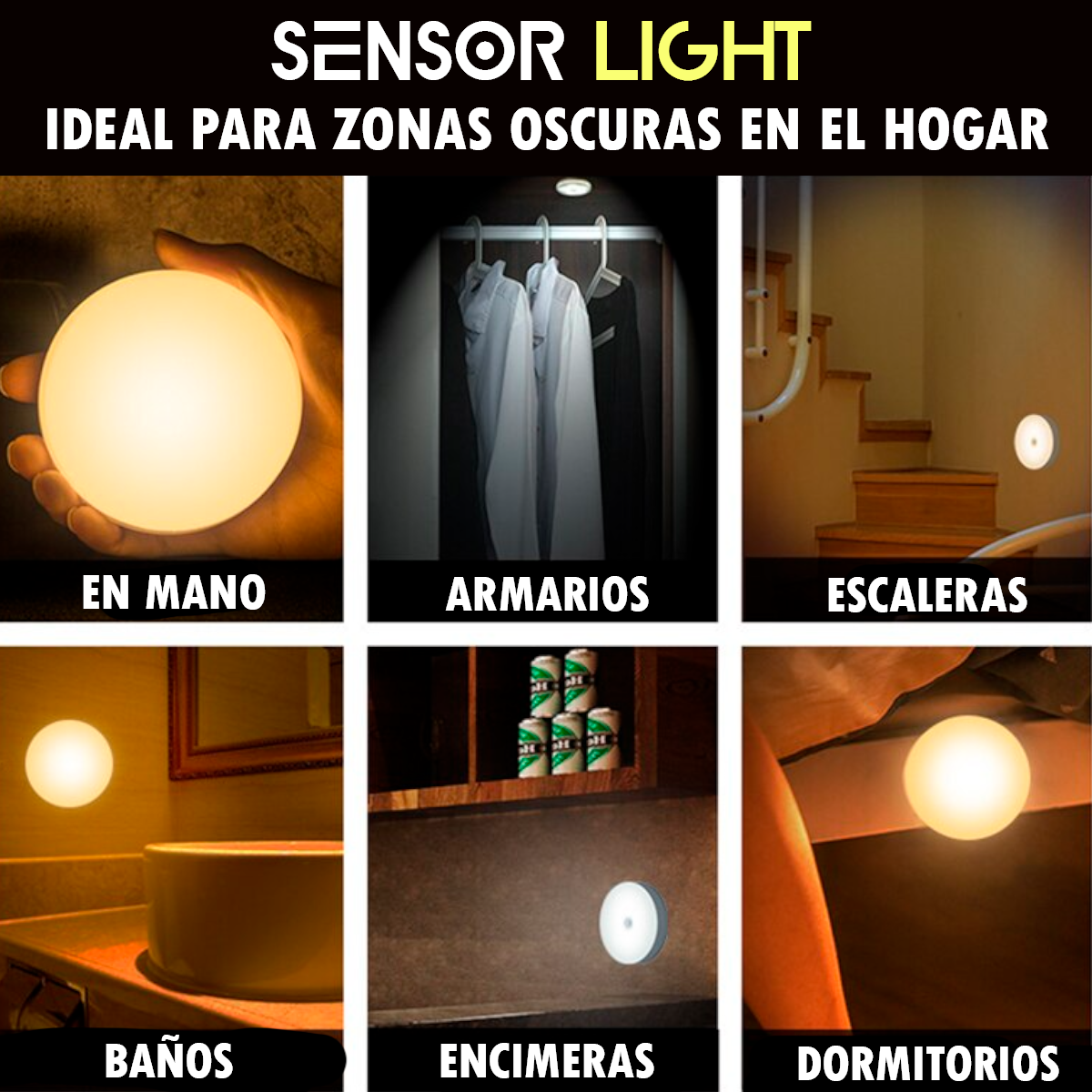 Luz LED con sensor de movimiento - Sensor Light™