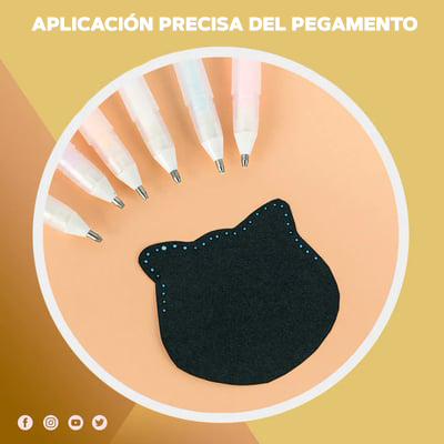 Boligrafo pegamento - PencilPeg™