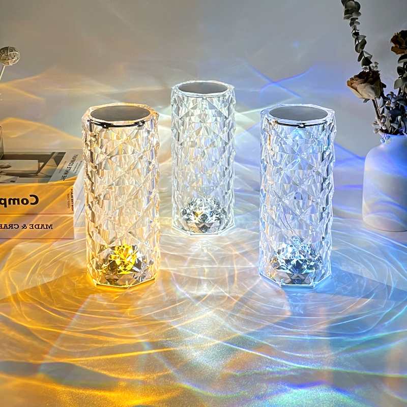 Lampara Diamante Tactil