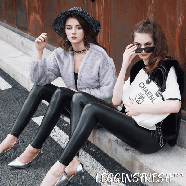 Leggins de cuero con chiporro - LegginsFresh™