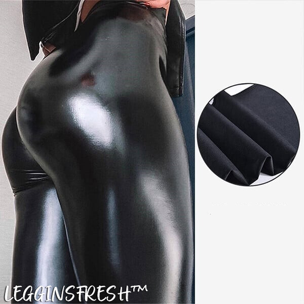 Leggins de cuero con chiporro - LegginsFresh™