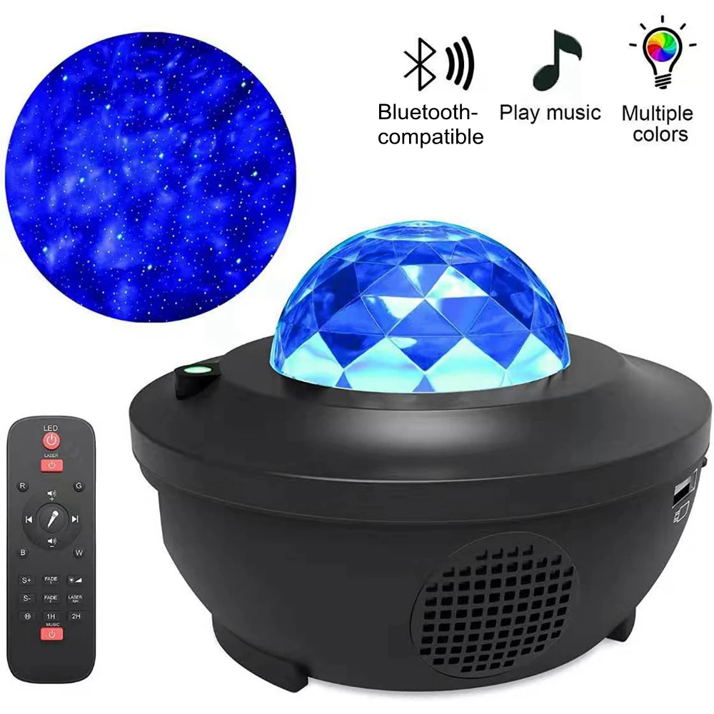 Proyector de Galaxia con Altavoz + Control Remoto
