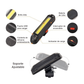 Luz LED Ciclismo USB