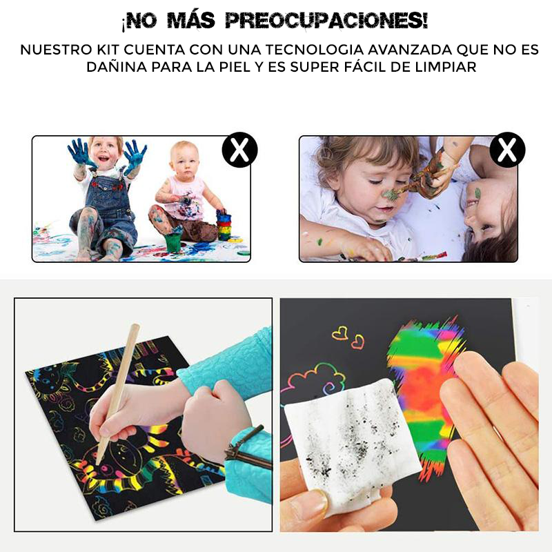 Kit Juego de Arte para niños - ColorToy™