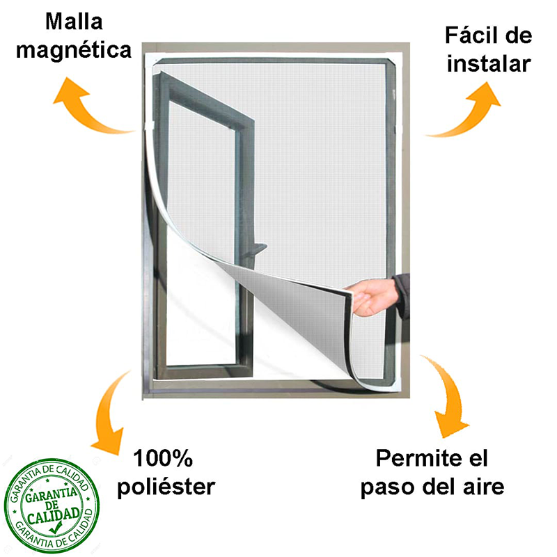 Malla magnética anti mosquitos - MOSKITERA™