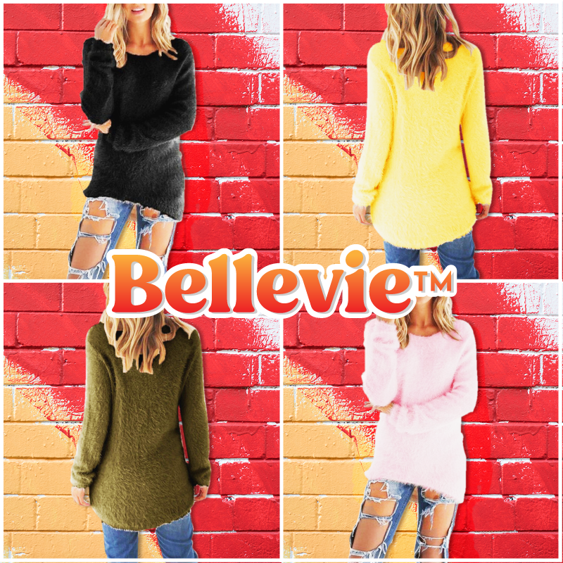 Sweater Minivestido esponjoso térmico - Bellevie™