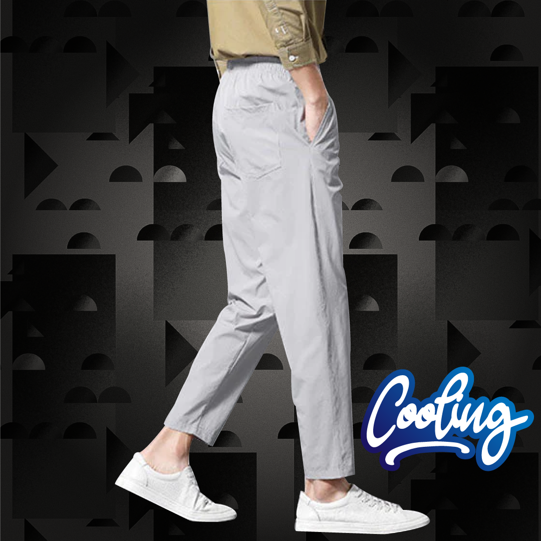 Pantalones Casuales Transpirables De Seda Helada - Cooling™
