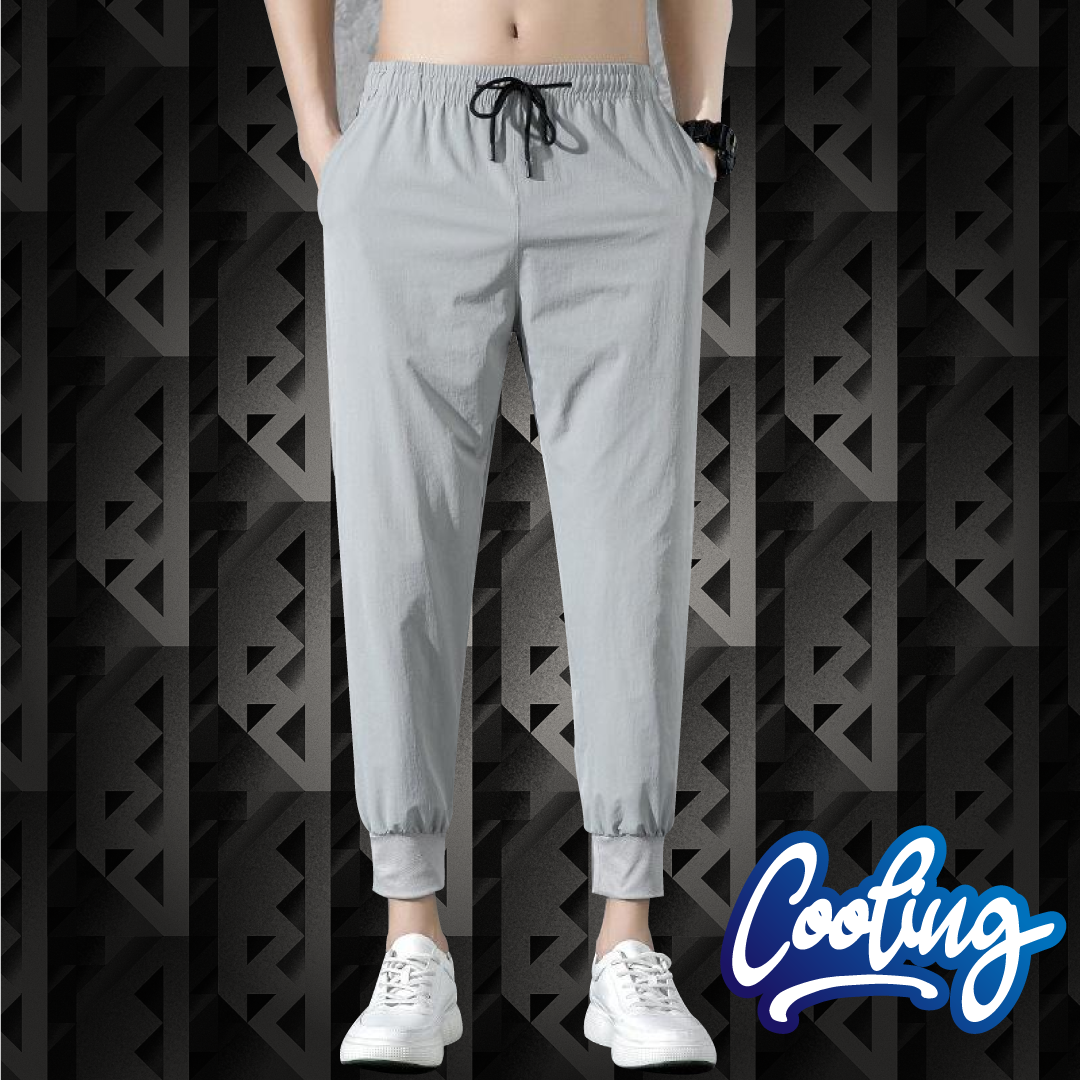 Pantalones Casuales Transpirables De Seda Helada - Cooling™
