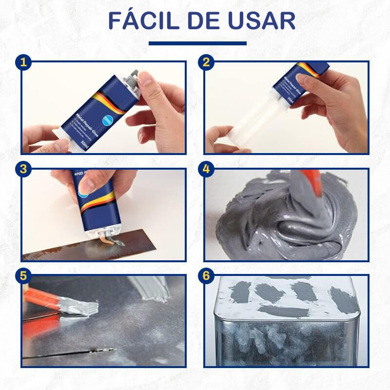 Pegamento Reparador de Fugas y Metales - Allrepair™