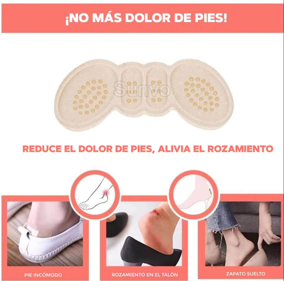 Soportes antideslizantes y protectores de talón - SupportHaz™