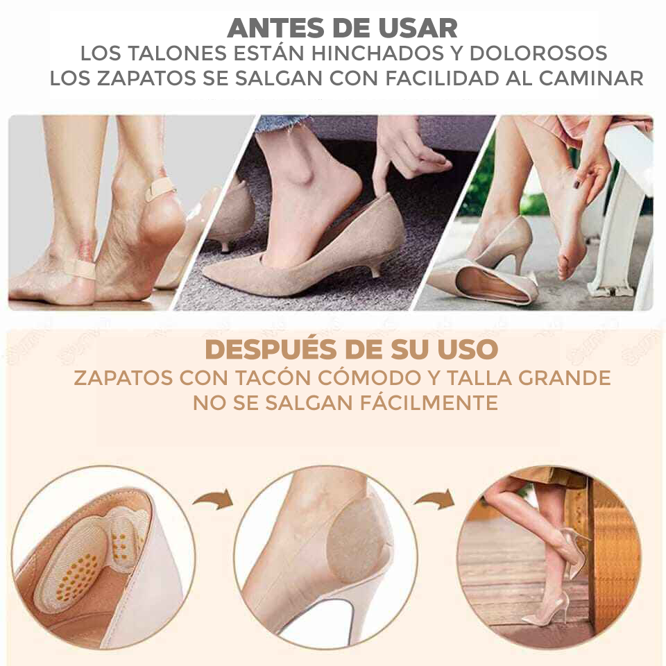 Soportes antideslizantes y protectores de talón - SupportHaz™