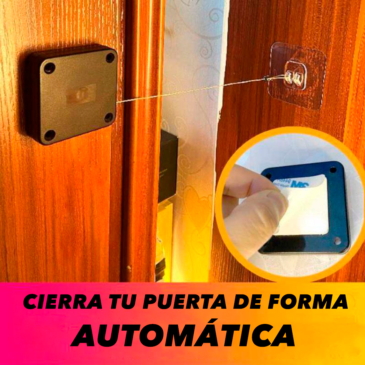 CERRADOR AUTOMATICO DE PUERTAS - AutoClose™