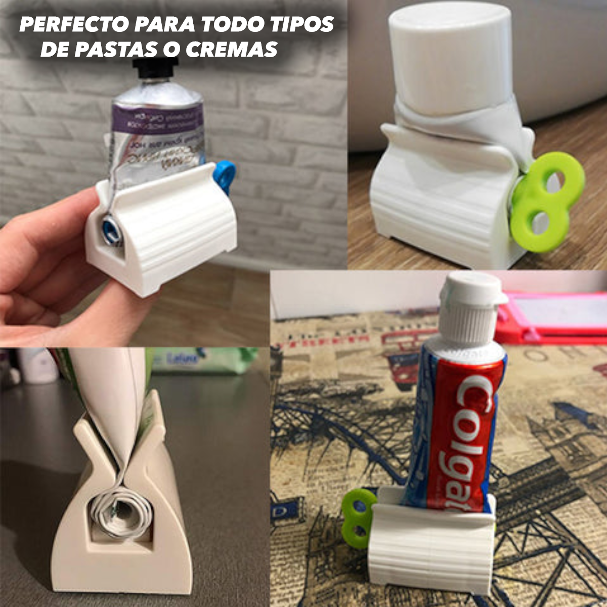 EXPRIMIDOR DE PASTA DE DIENTES - ROLLING FRESH™