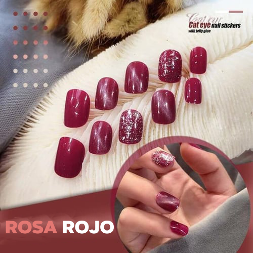 1 + 1 GRATIS 🎁 Juego de 24 Uñas autoadhesivas reutilizables - EyeNail™