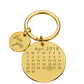 Llavero Personalizado Calendario Love U