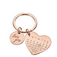 Llavero Personalizado Calendario Love U