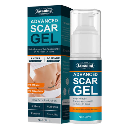 ScarAway®100% Advanced Scar Gel, Cicatrices de cesárea, Abdominoplastia, Cicatrices antiguas, Queloides, Estrías, Cicatrices de quemaduras. - REDNOLY