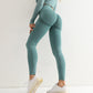 Push Up - Leggings elásticos de cintura alta