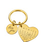 Llavero Personalizado Calendario Love U