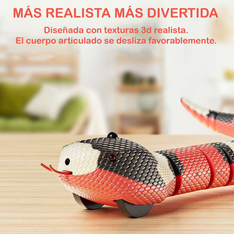 Juguete Serpiente Interactiva para Gatitos - CatEnjoy™